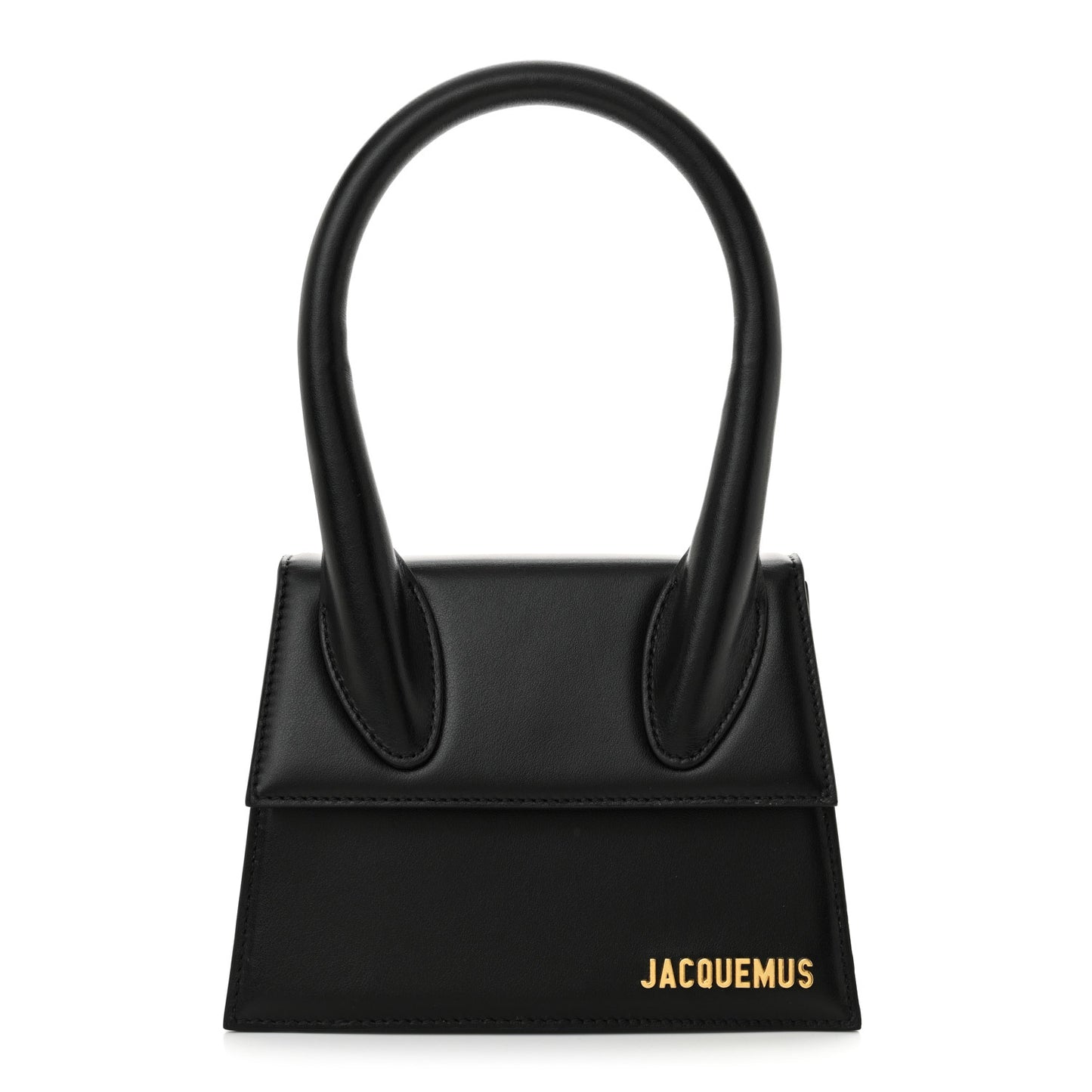 Smooth Calfskin Le Chiquito Moyen Black