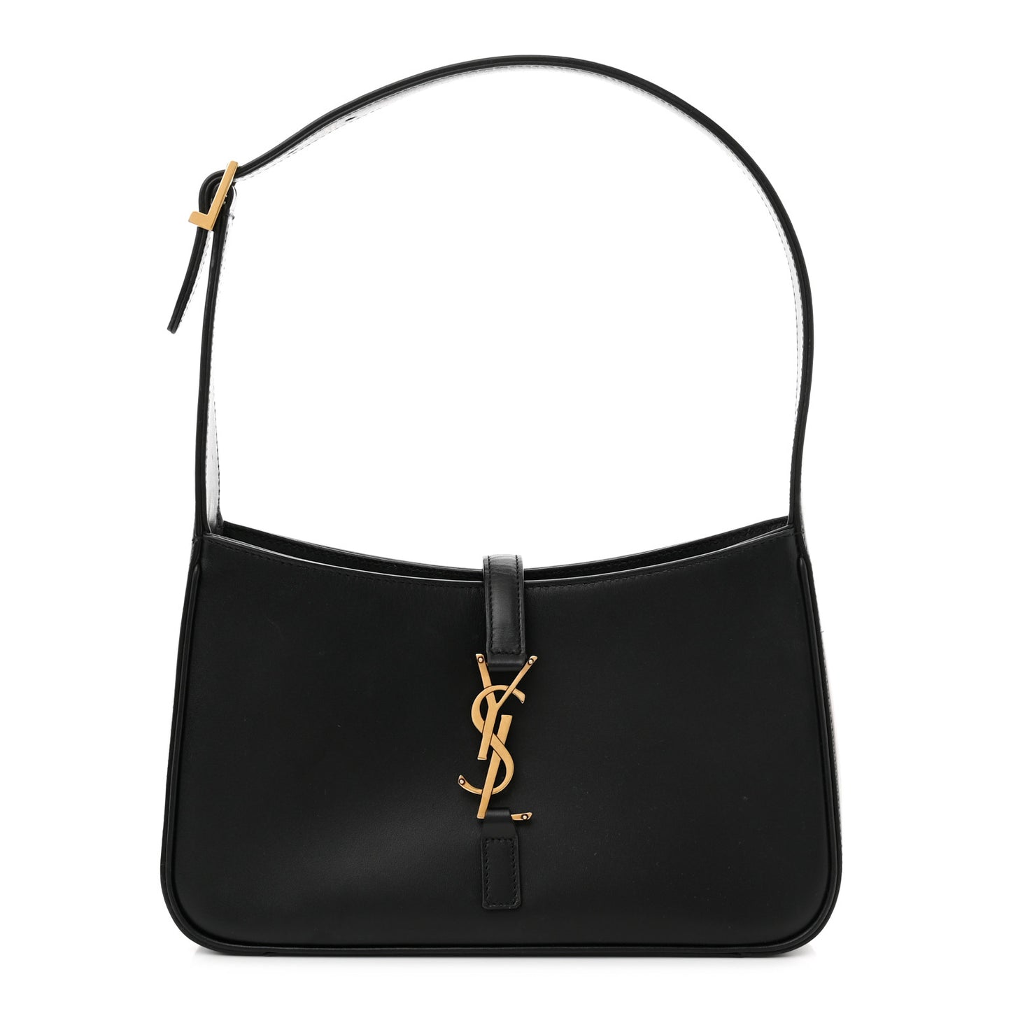 Smooth Calfskin Le 5 A 7 Hobo Black
