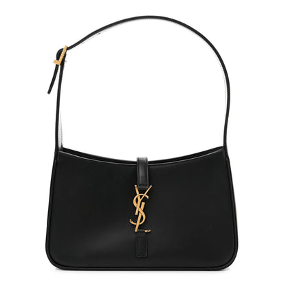 Saint Laurent Smooth Calfskin Le 5 A 7 Hobo Black 1 of 8