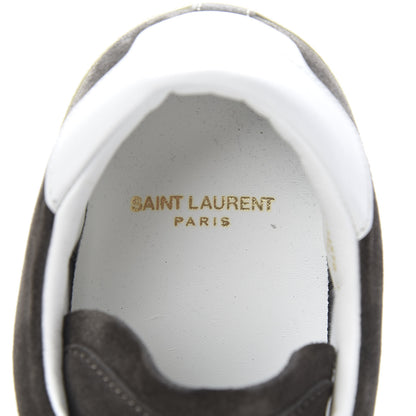 Saint Laurent Suede Soho Mens Court Classic Sneakers 41.5 Bronze White 7 of 8