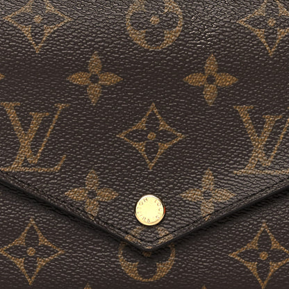 Louis Vuitton Monogram Jeanne Wallet Rose Ballerine 7 of 7