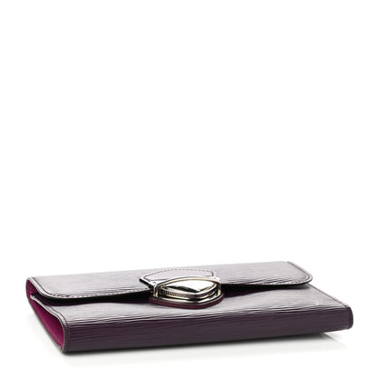 Louis Vuitton Epi Eugenie Wallet Cassis 4 of 7