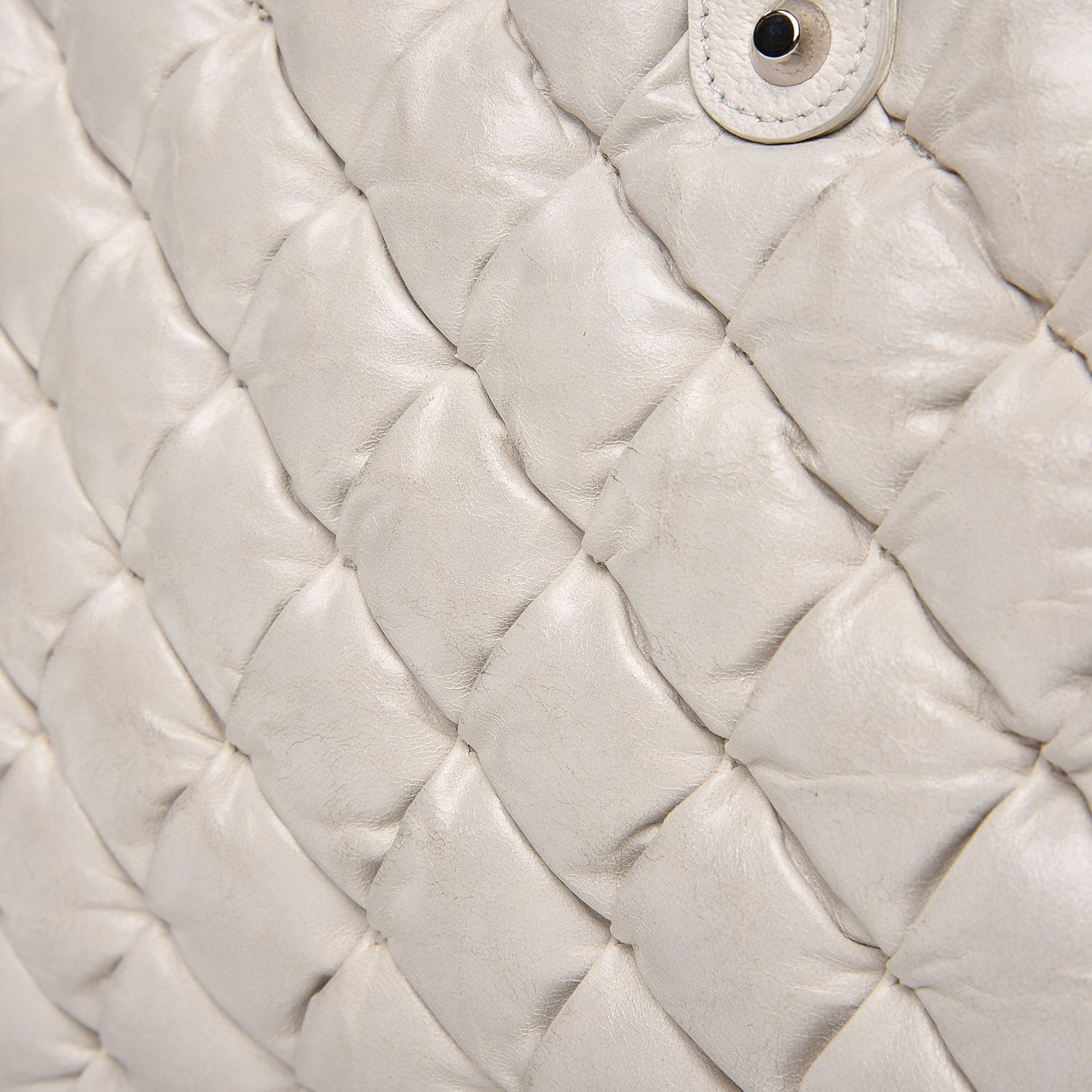 Balenciaga Chevre Quilted Matelasse MM White 11 of 16