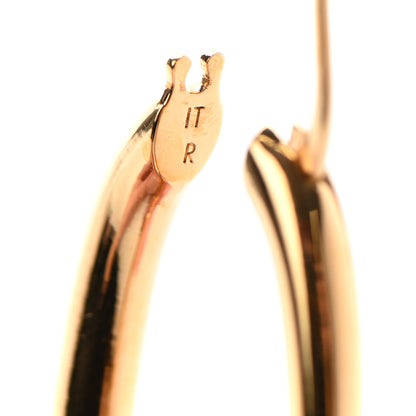 Louis Vuitton Metal Fall In Love Hoop Earrings GM Gold 4 of 5