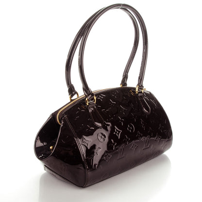 Louis Vuitton Vernis Sherwood PM Amarante 3 of 7