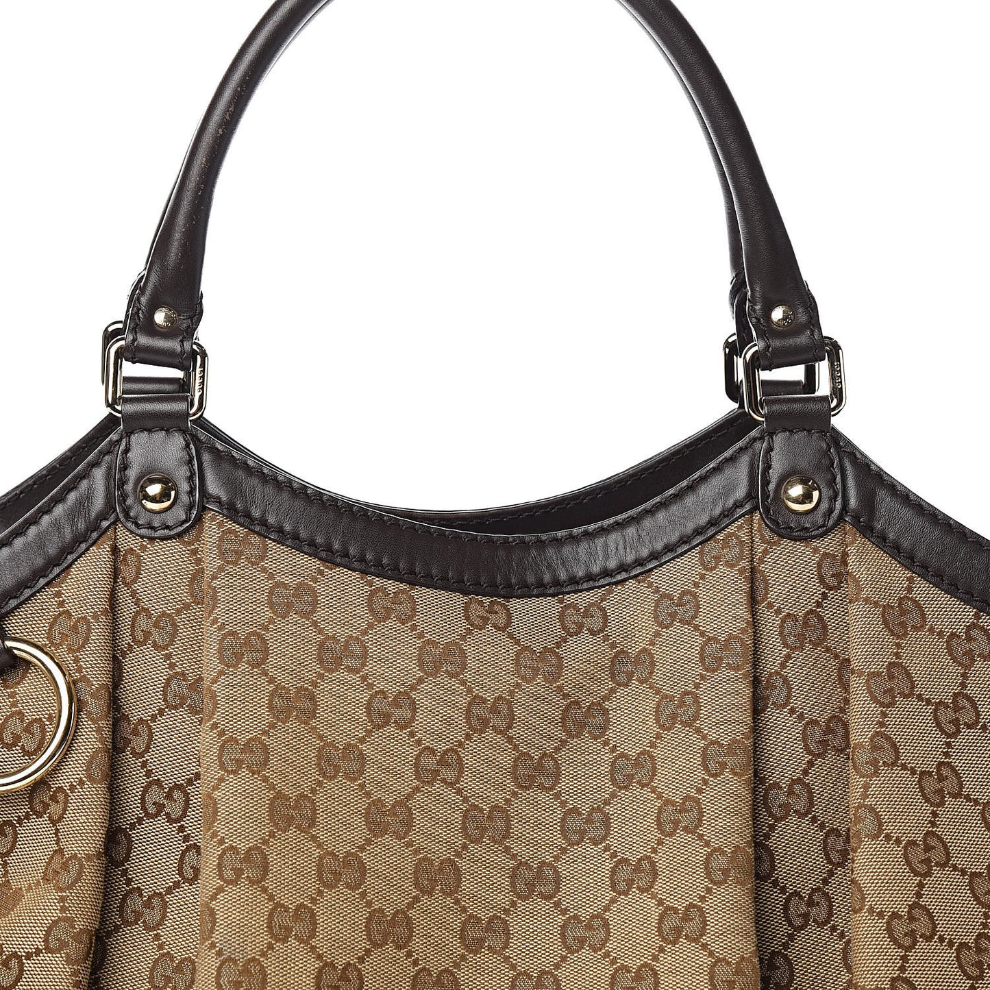 Monogram Large Sukey Tote Dark Brown