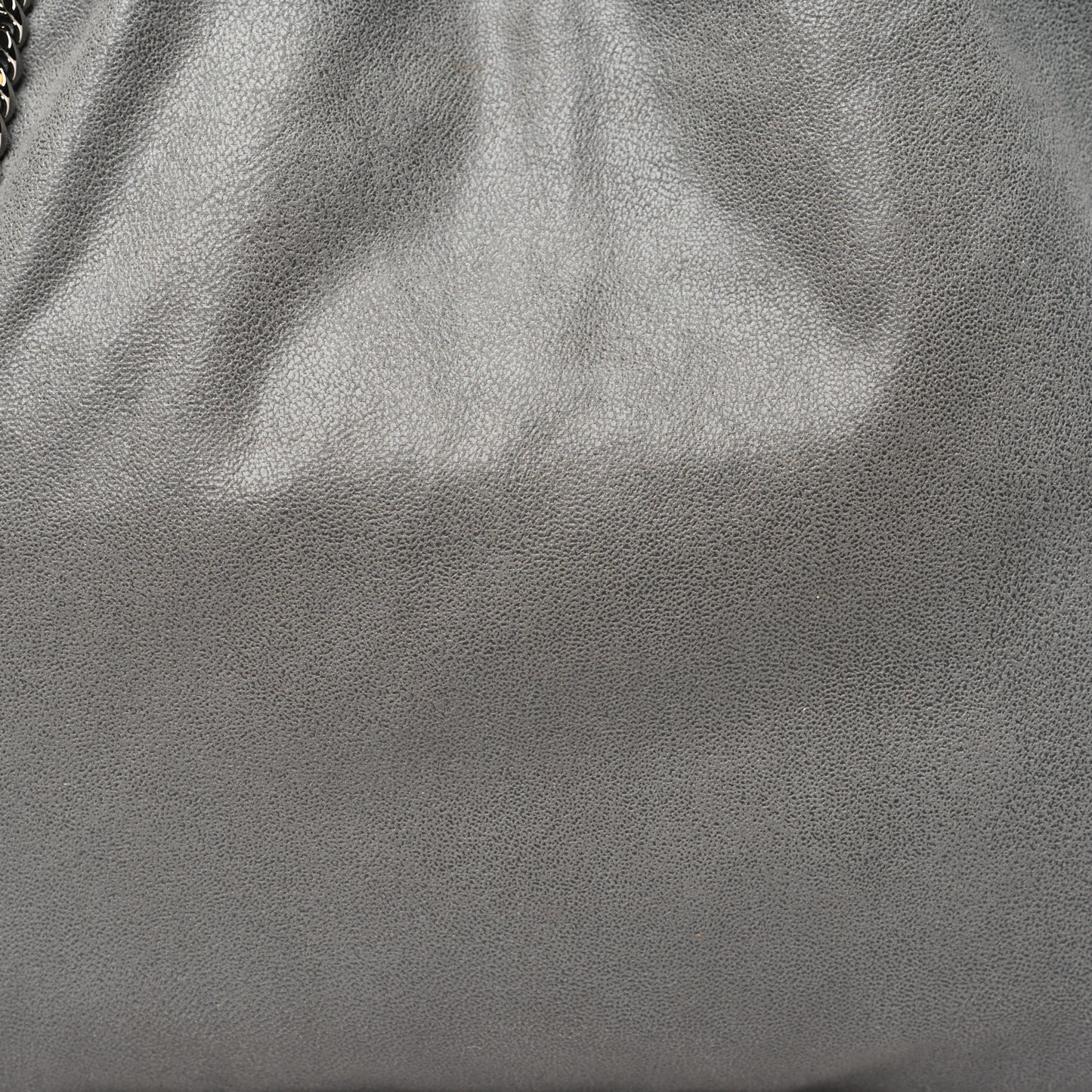 Shaggy Deer Falabella Fold Over Tote Grey