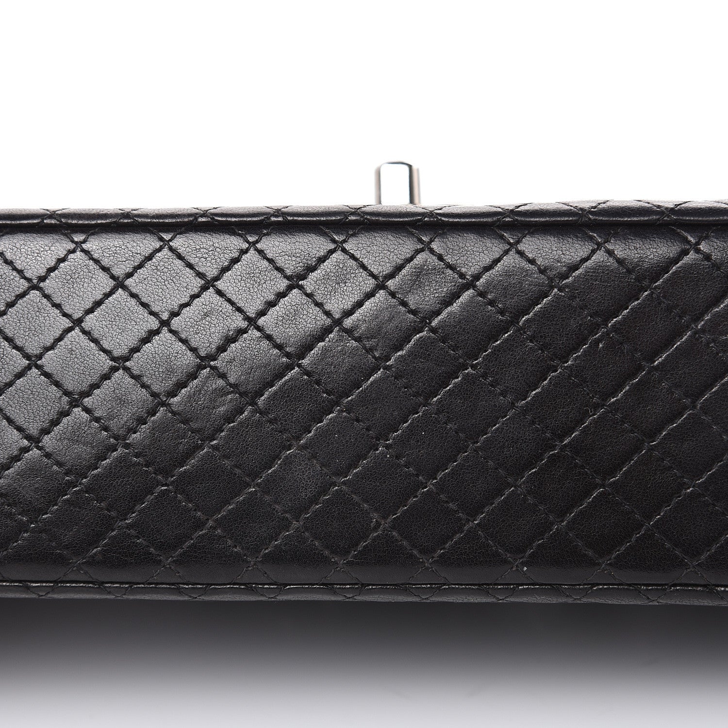 Chanel Lambskin Micro Quilted Medium Single Flap Black 11 of 16
