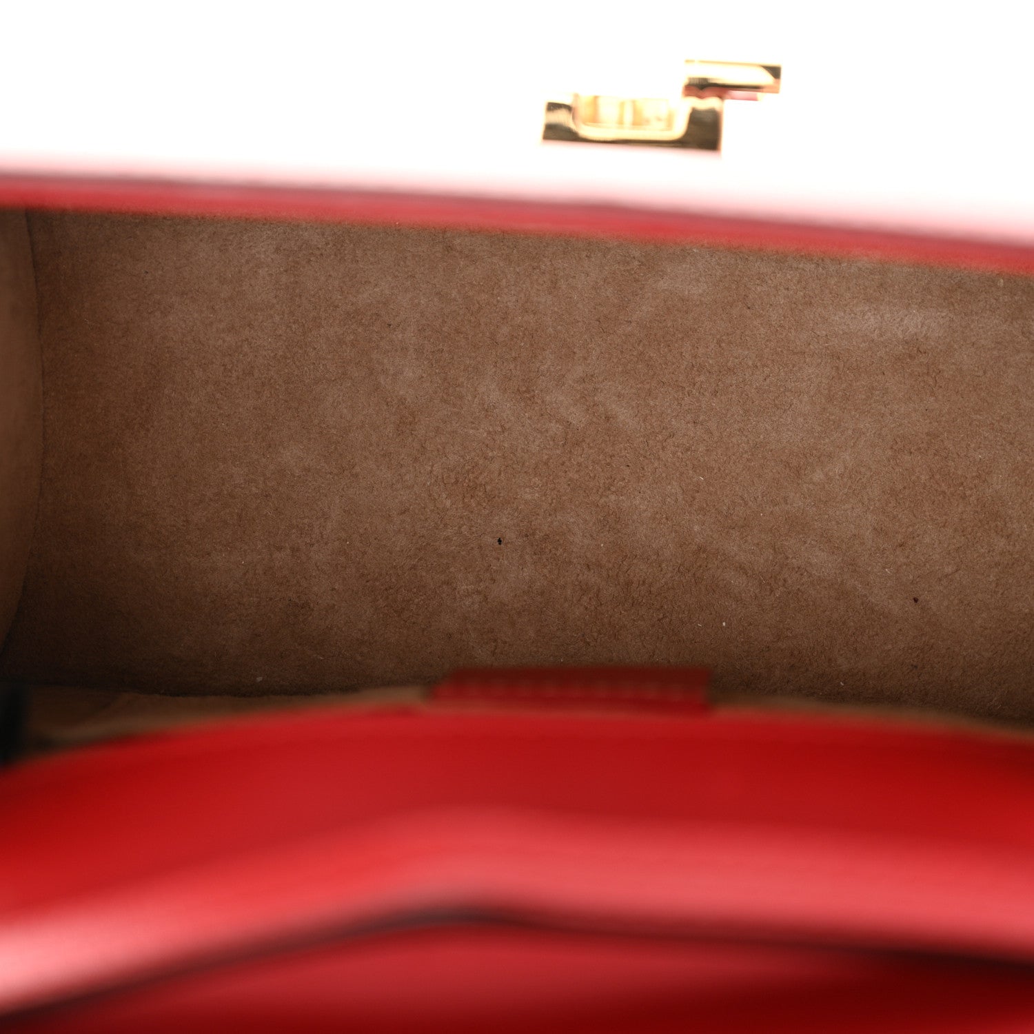 Gucci Calfskin Mini Sylvie Top Handle Bag Hibiscus Red 5 of 14
