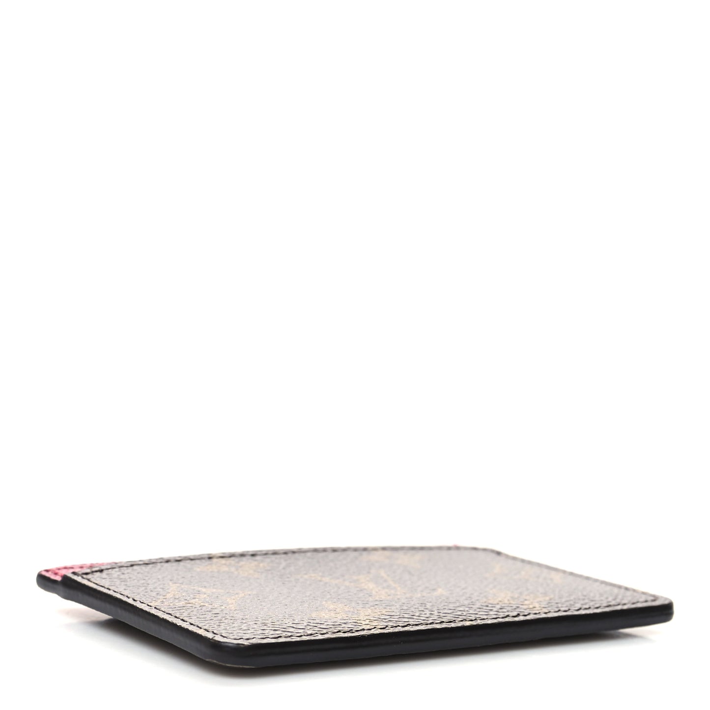 Monogram Card Holder Fuchsia