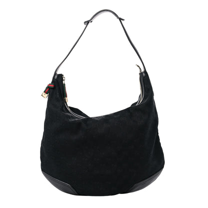 Gucci Monogram Large Princy Hobo Black 1 of 15