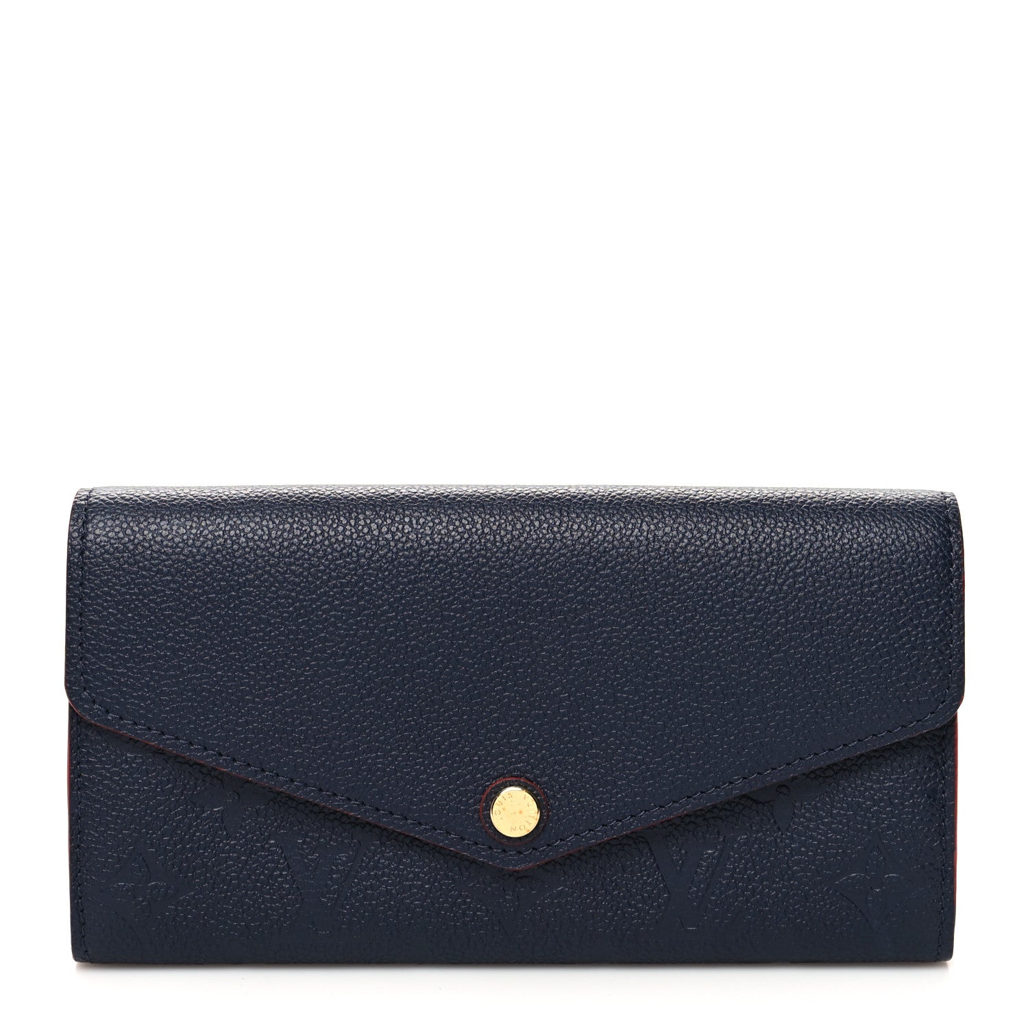 Louis Vuitton Empreinte Sarah Wallet NM Marine Rouge 1 of 7