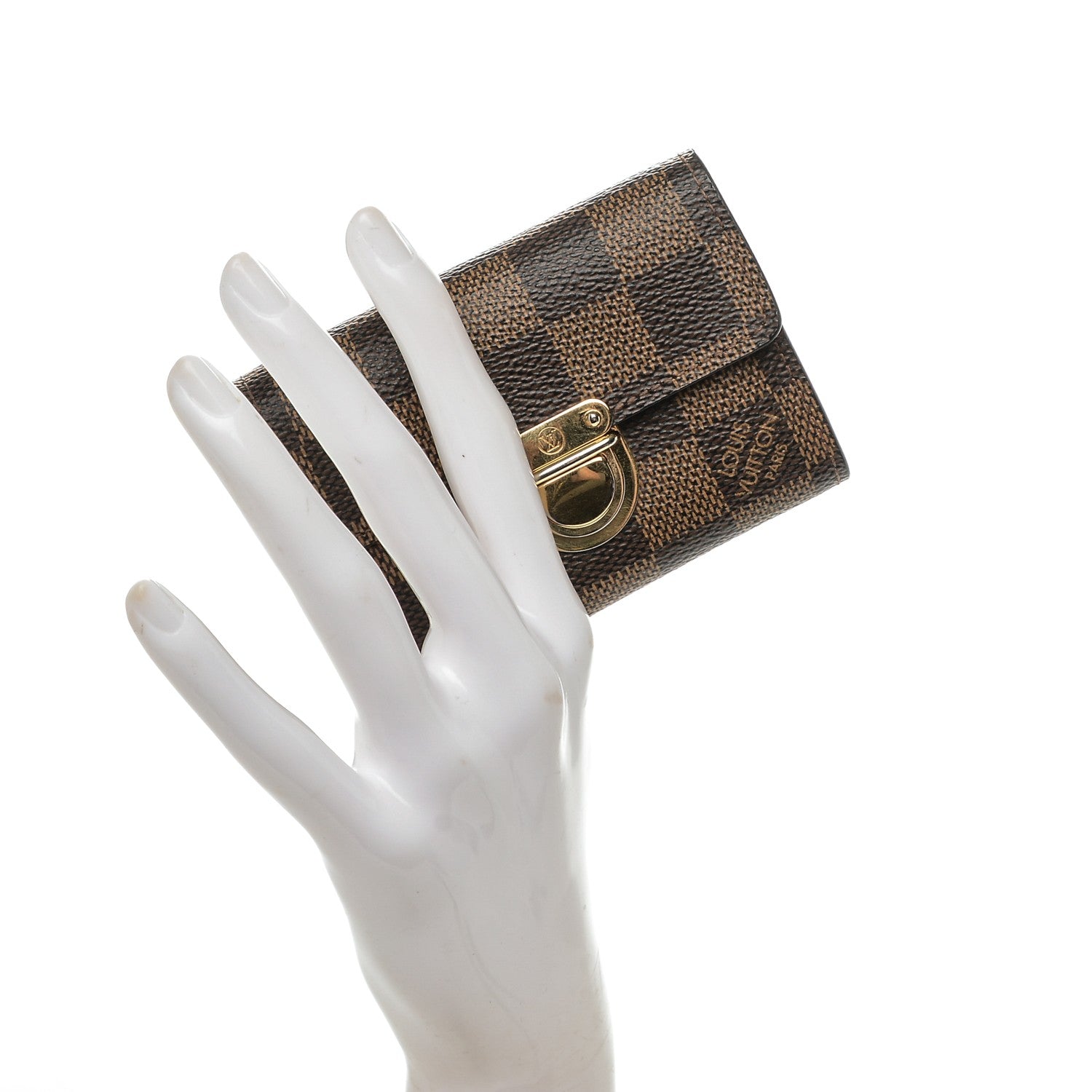 Louis Vuitton Damier Ebene Koala Coin Purse 2 of 6