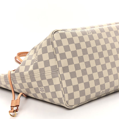 Louis Vuitton Damier Azur Neo Neverfull GM Rose Ballerine 10 of 12