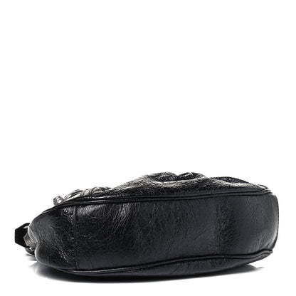 Balenciaga Agneau Arena Le Cagole Shoulder Bag XS Black 4 of 9