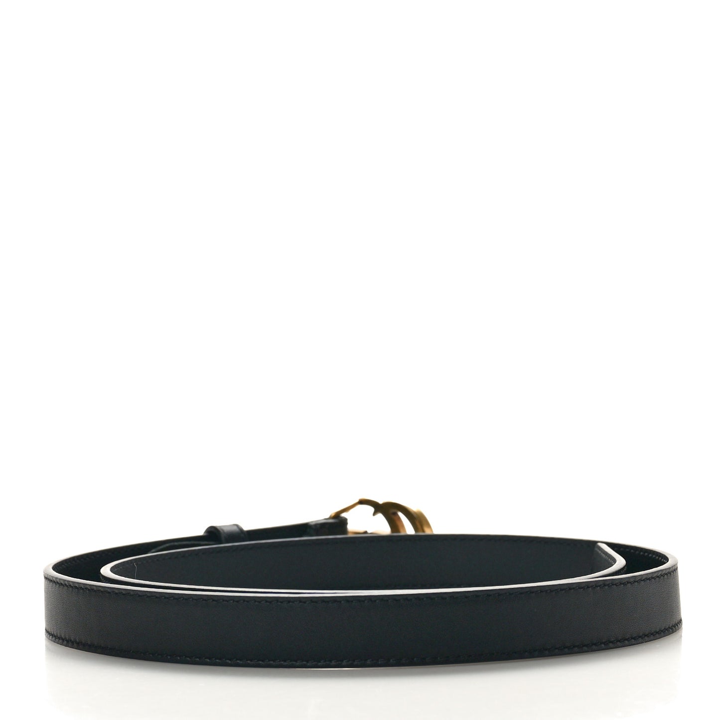 Calfskin Double G 20mm Belt 85 34 Black