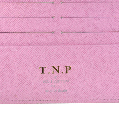 Louis Vuitton Monogram Multicolor Insolite Wallet White Litchi 6 of 10