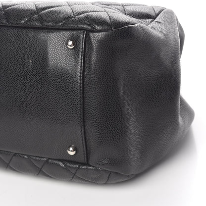 Chanel Caviar Quilted Framed Bowling Bag Black 10 of 12