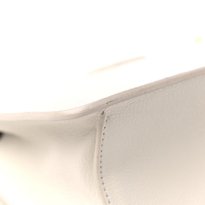 Tom Ford Grained Calfskin Tara Chain Shoulder Bag White 9 of 17