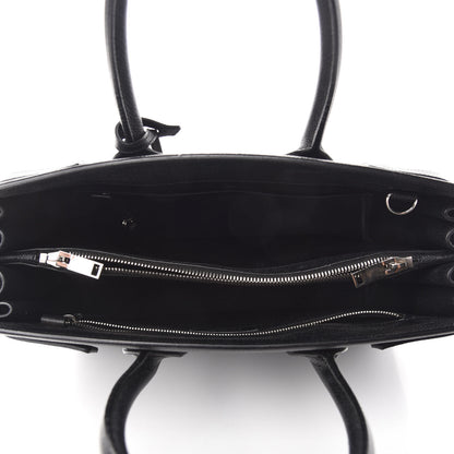 Saint Laurent Grained Calfskin Small Sac De Jour Black 5 of 13