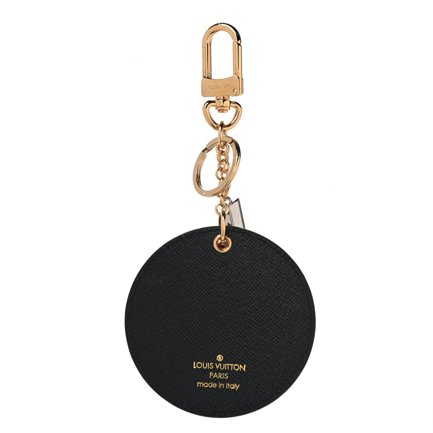 Reverse Monogram Night Lights Bag Charm Key Ring
