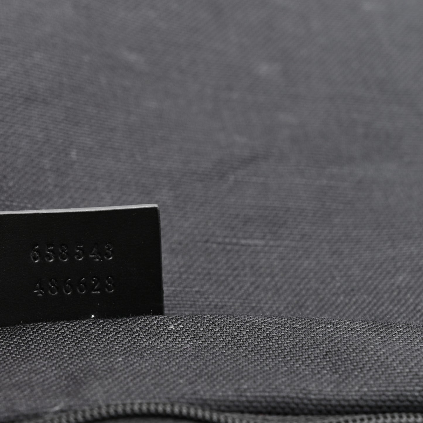 GG Supreme Monogram Briefcase Backpack Black Grey