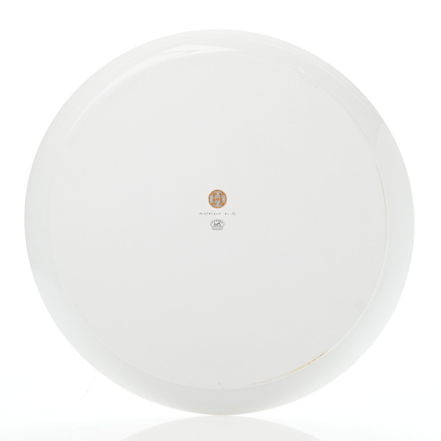 Hermes Porcelain Mosaique au 24 Tart Platter 2 of 5