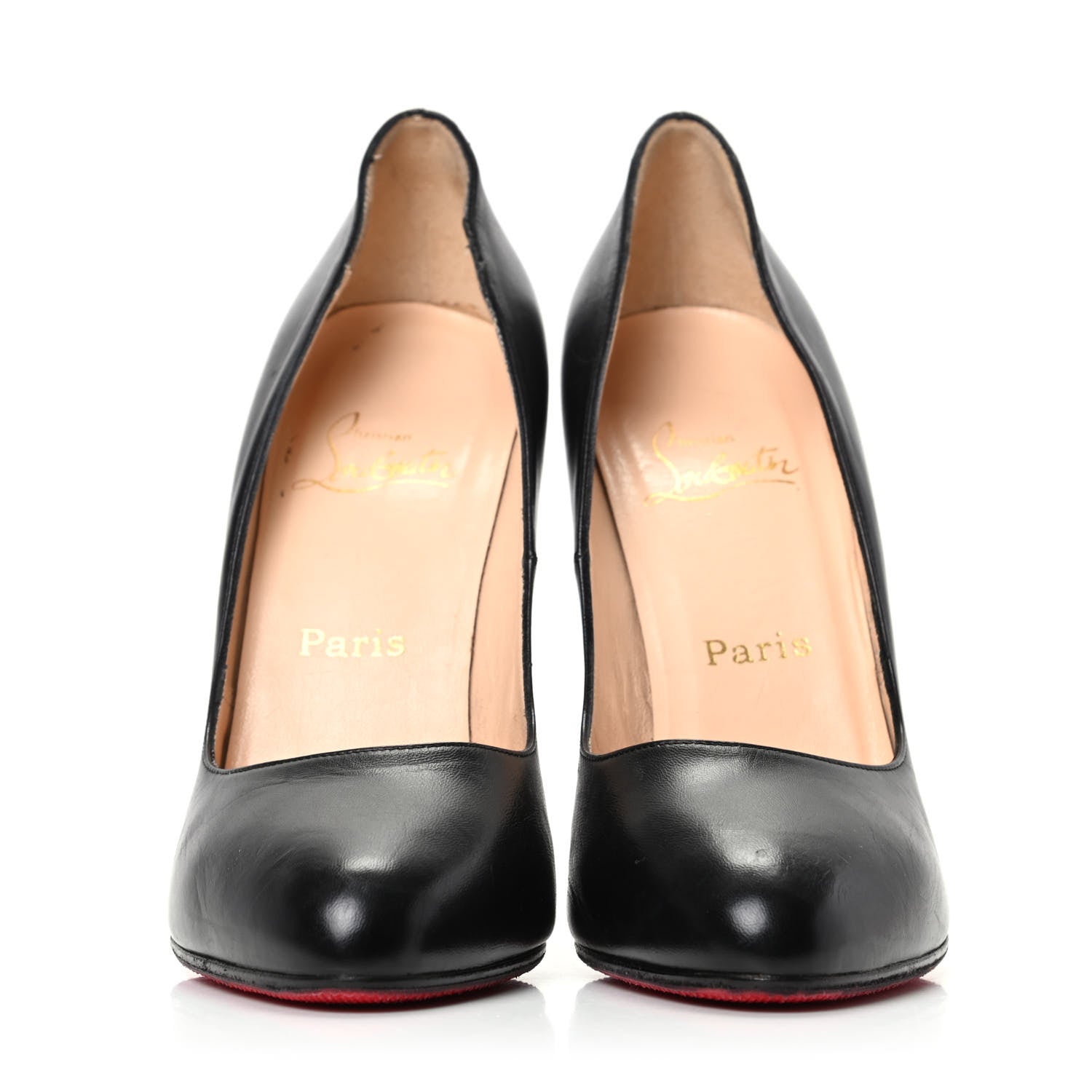 Christian Louboutin Shiny Nappa New Declic 120 Pumps 40 Black 2 of 9