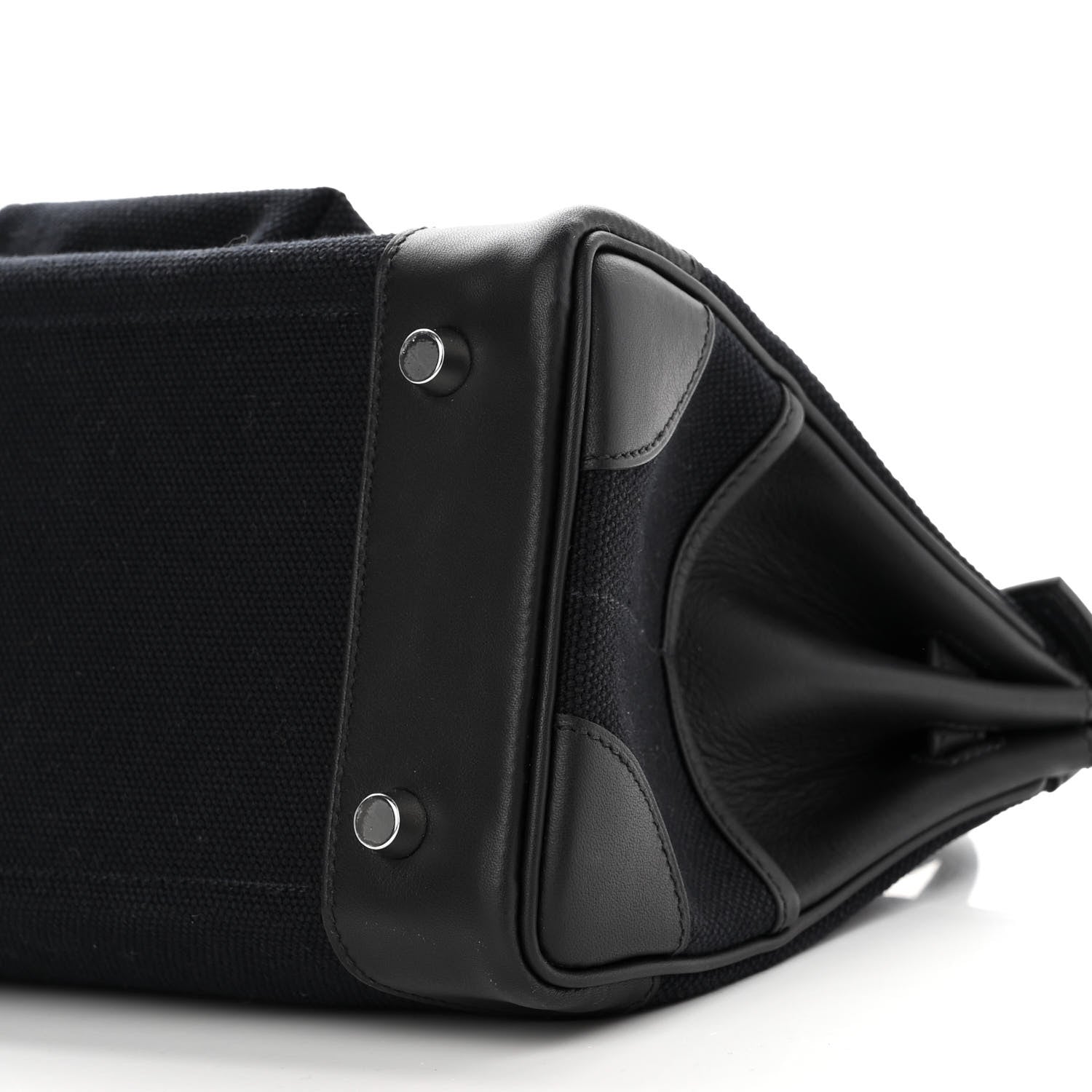 Hermes Toile Goeland Swift Cargo Birkin 25 Black 9 of 12