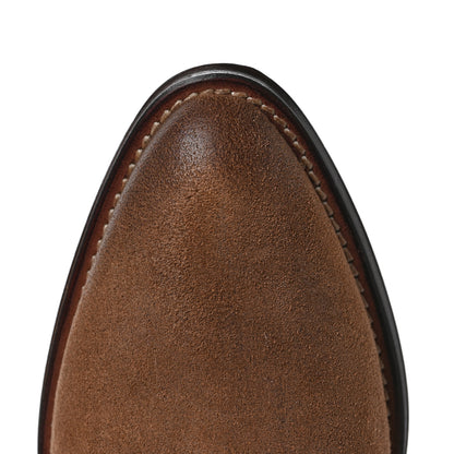 Saint Laurent Suede Eastwood Western Boots 38 Vintage Brown 10 of 12