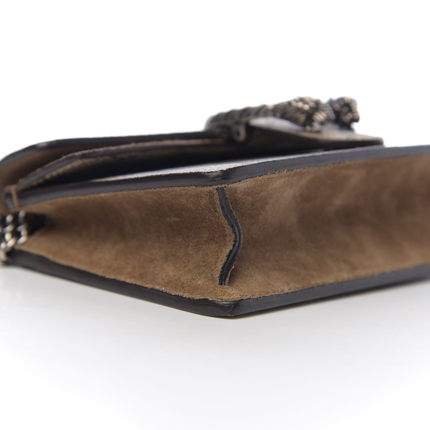 Gucci GG Supreme Monogram Super Mini Dionysus Shoulder Bag Taupe 6 of 9