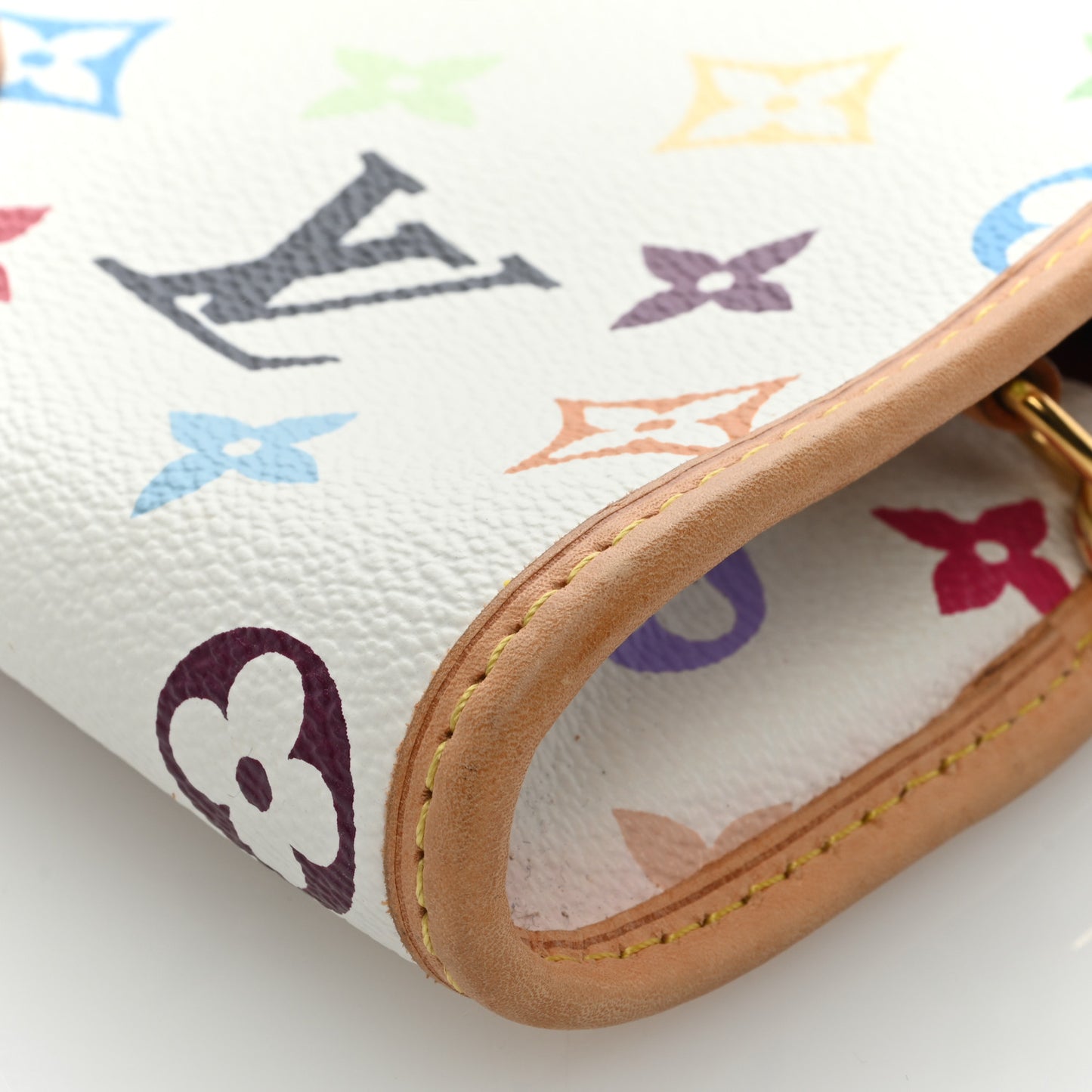 Monogram Multicolor Shirley White