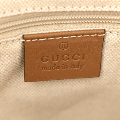 Gucci Denim Monogram Medium Sukey Tote Blue 6 of 12