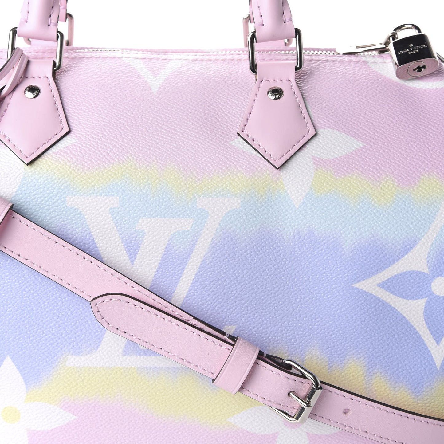 Monogram Escale Speedy Bandouliere 30 Pastel