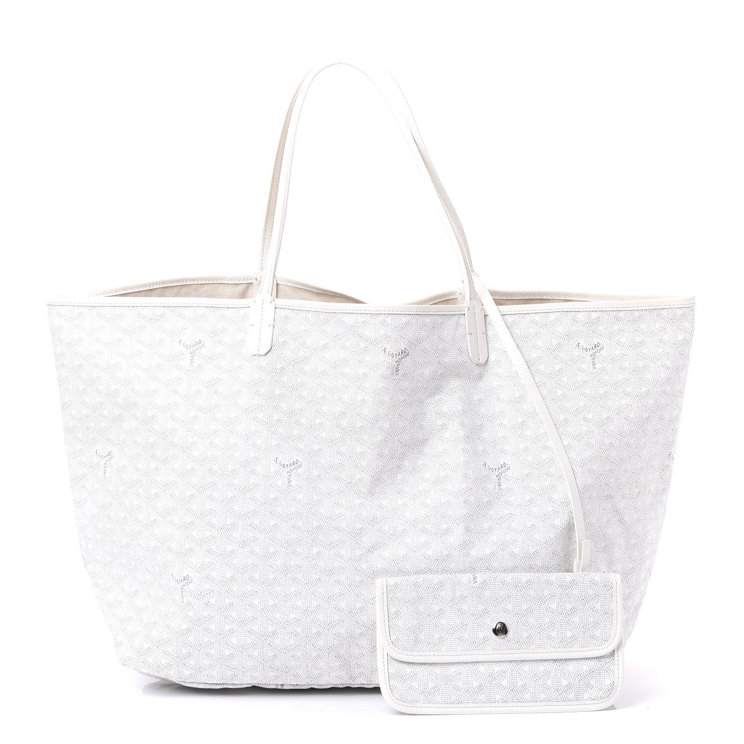 Goyard Goyardine Saint Louis GM White 1 of 13