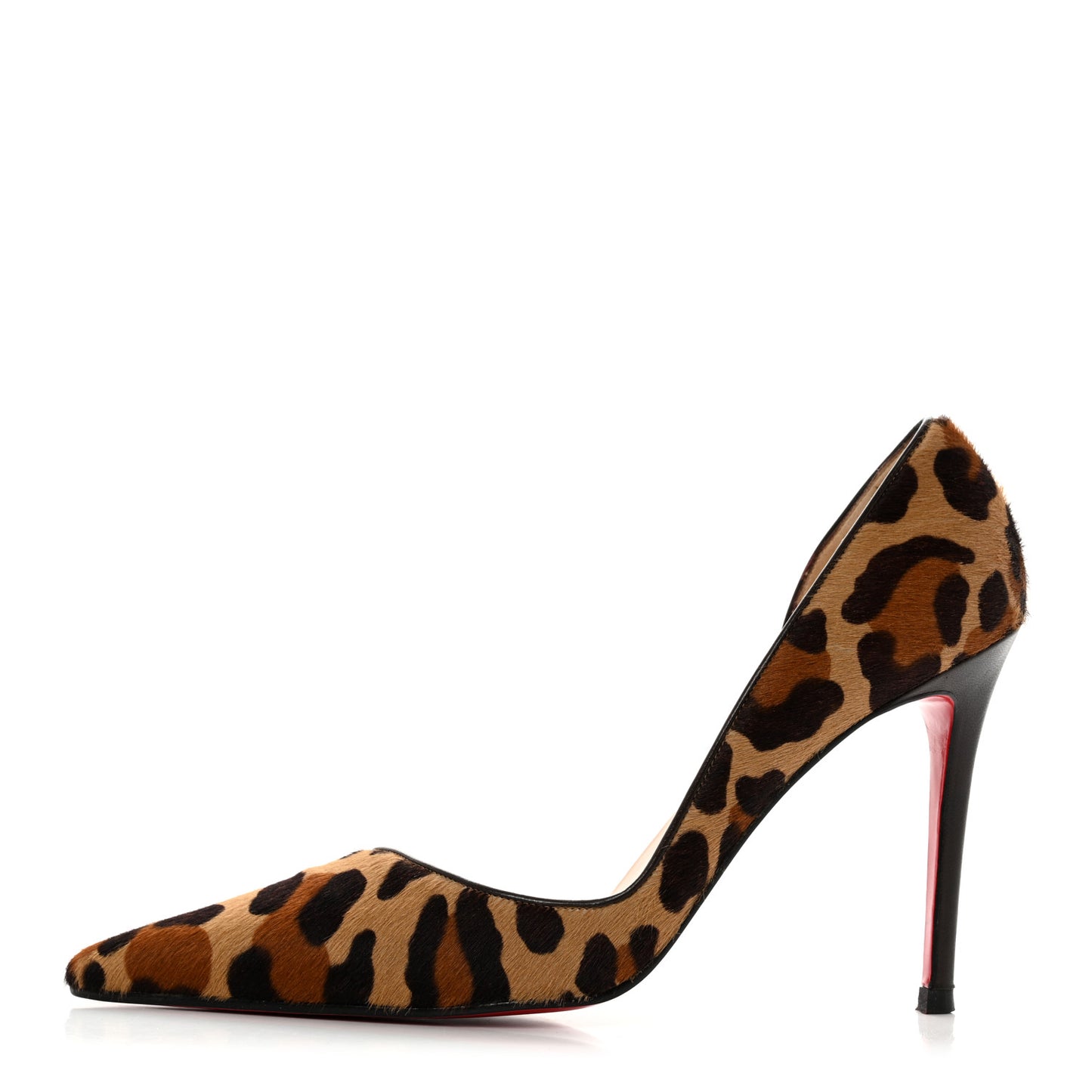 Pony Hair Dark Leopard Iriza 100 Pumps 40 Brown