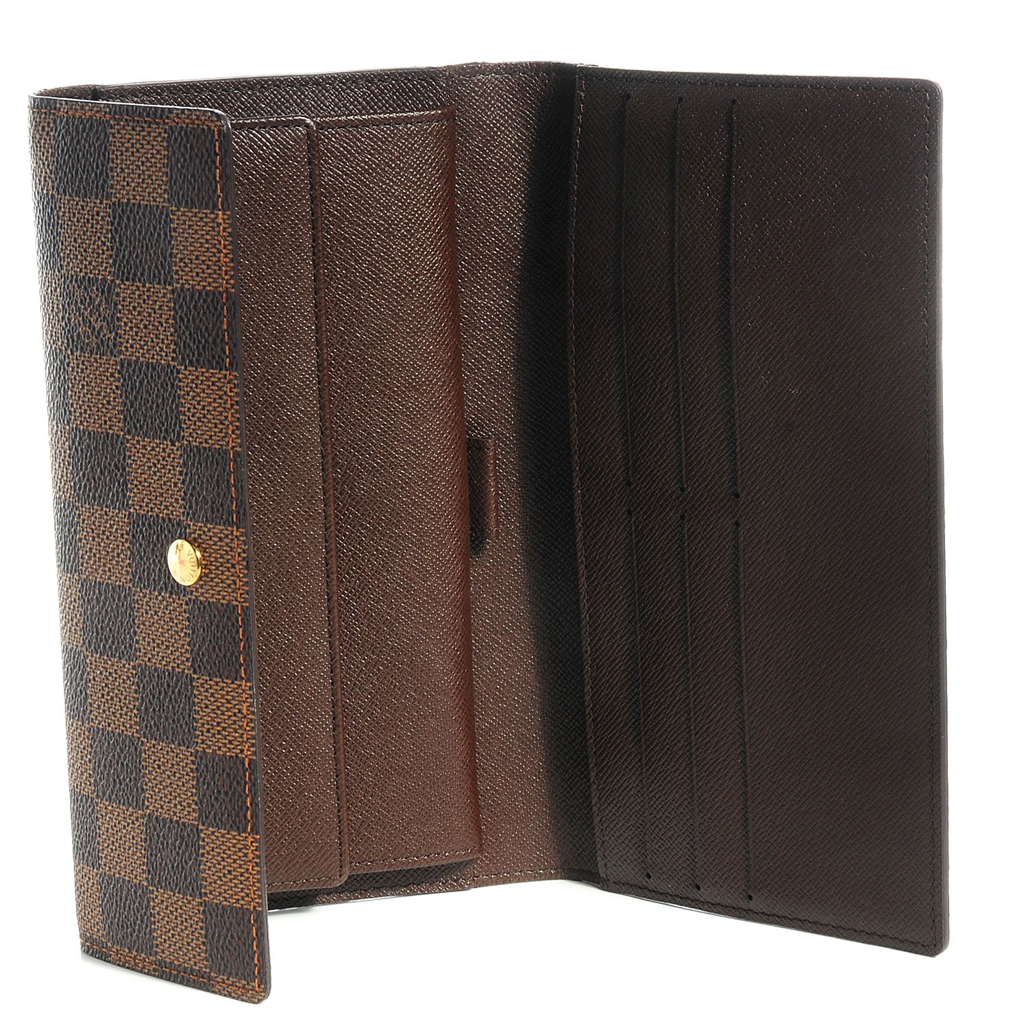 Louis Vuitton Damier Ebene Porte Tresor International Wallet 7 of 7