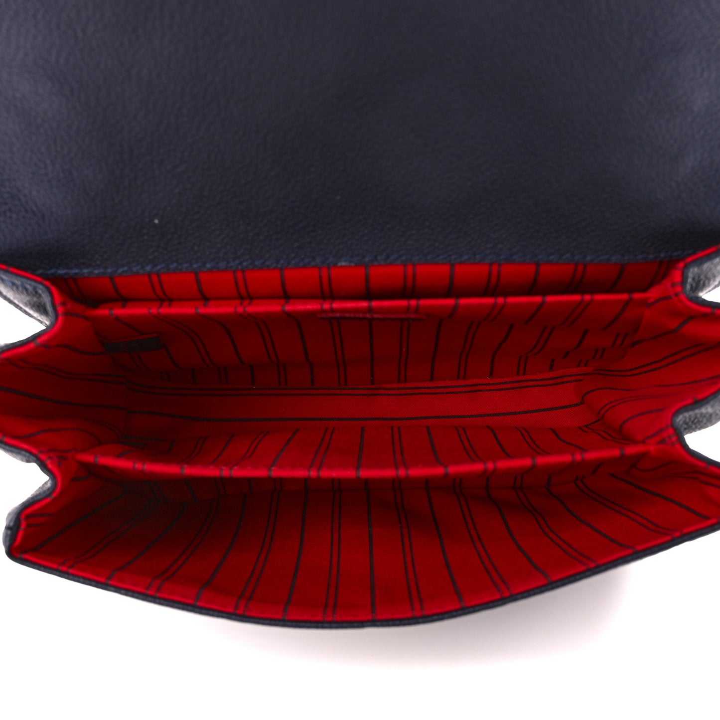 Empreinte Pochette Metis Marine Rouge