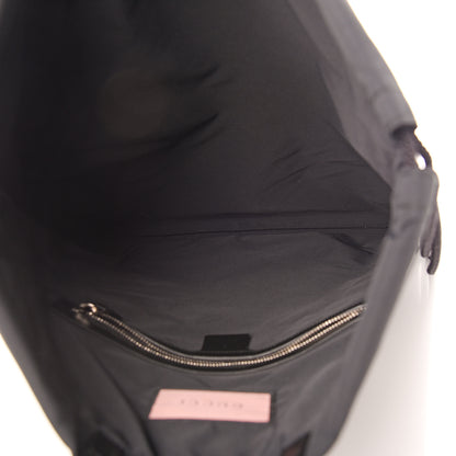 Gucci Calfskin Small GucciGhost Drawstring Backpack Black 4 of 9