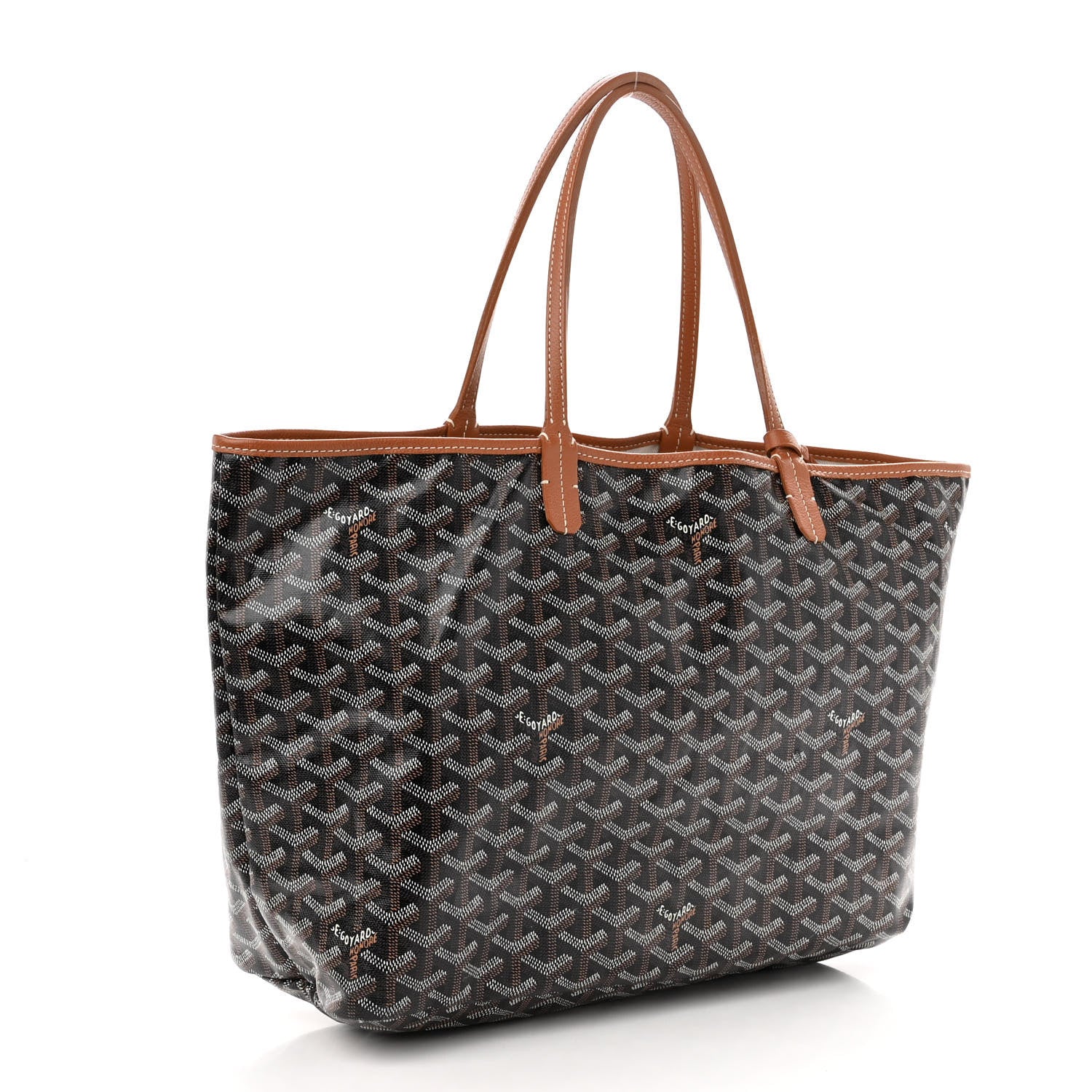 Goyard Goyardine Saint Louis PM Black Gold 4 of 12