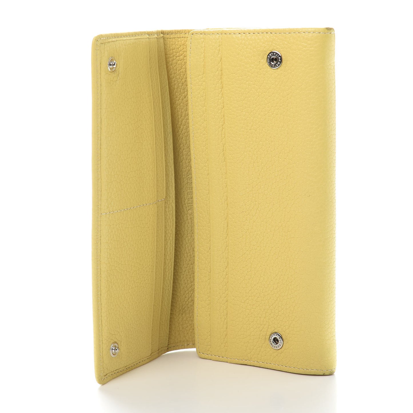 Soft Large Grain Calfskin Eliza Continental Wallet Camomile