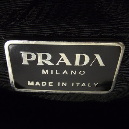 Prada Tessuto Nylon Messenger Bag Black 7 of 9