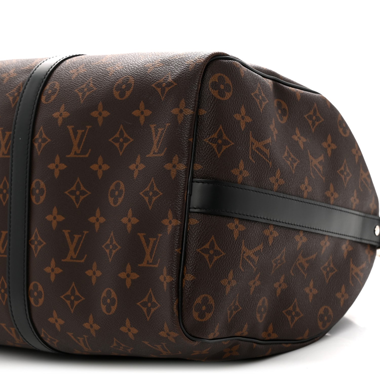 Louis Vuitton Monogram Macassar Keepall Bandouliere 45 8 of 8