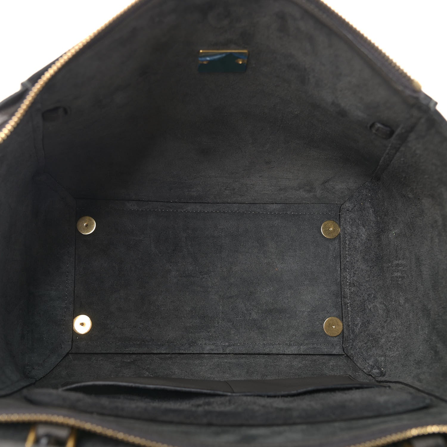 Celine Grained Calfskin Mini Belt Bag Grey 5 of 10