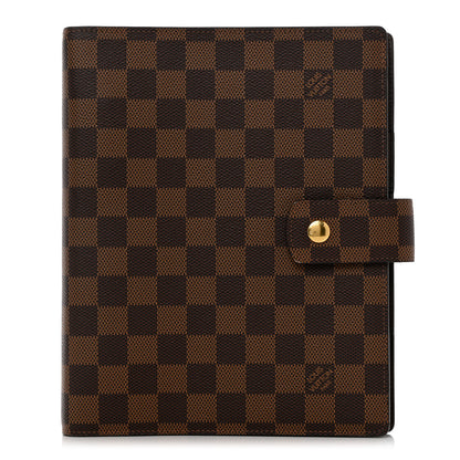 Louis Vuitton Damier Ebene Large Ring Agenda Cover 1 of 6