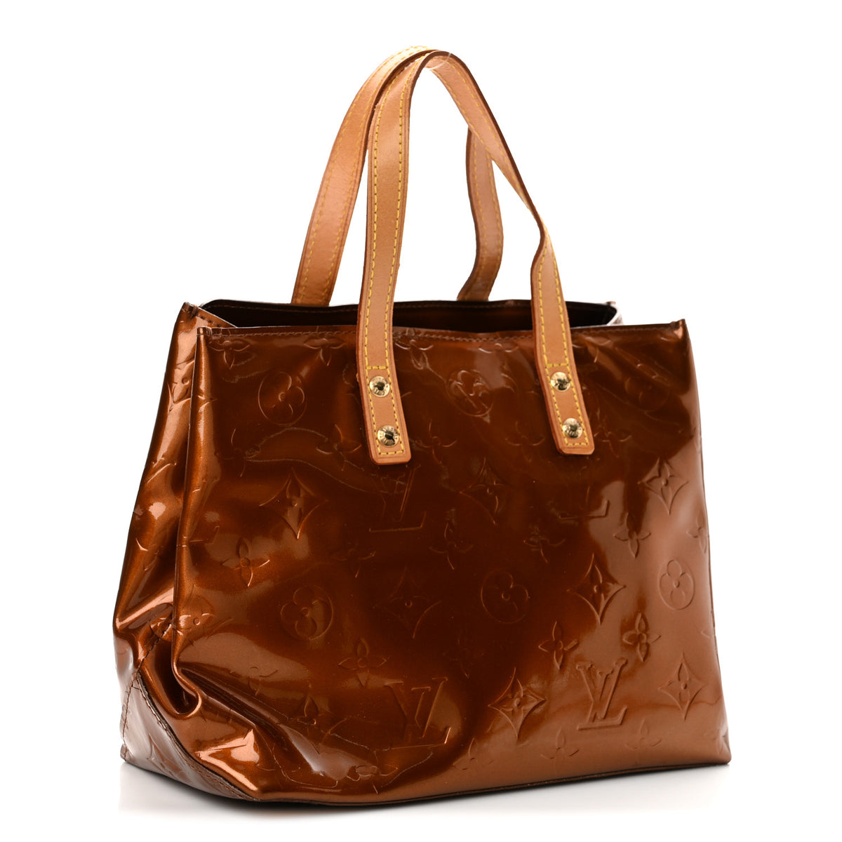 Louis Vuitton Vernis Reade PM Bronze 3 of 13
