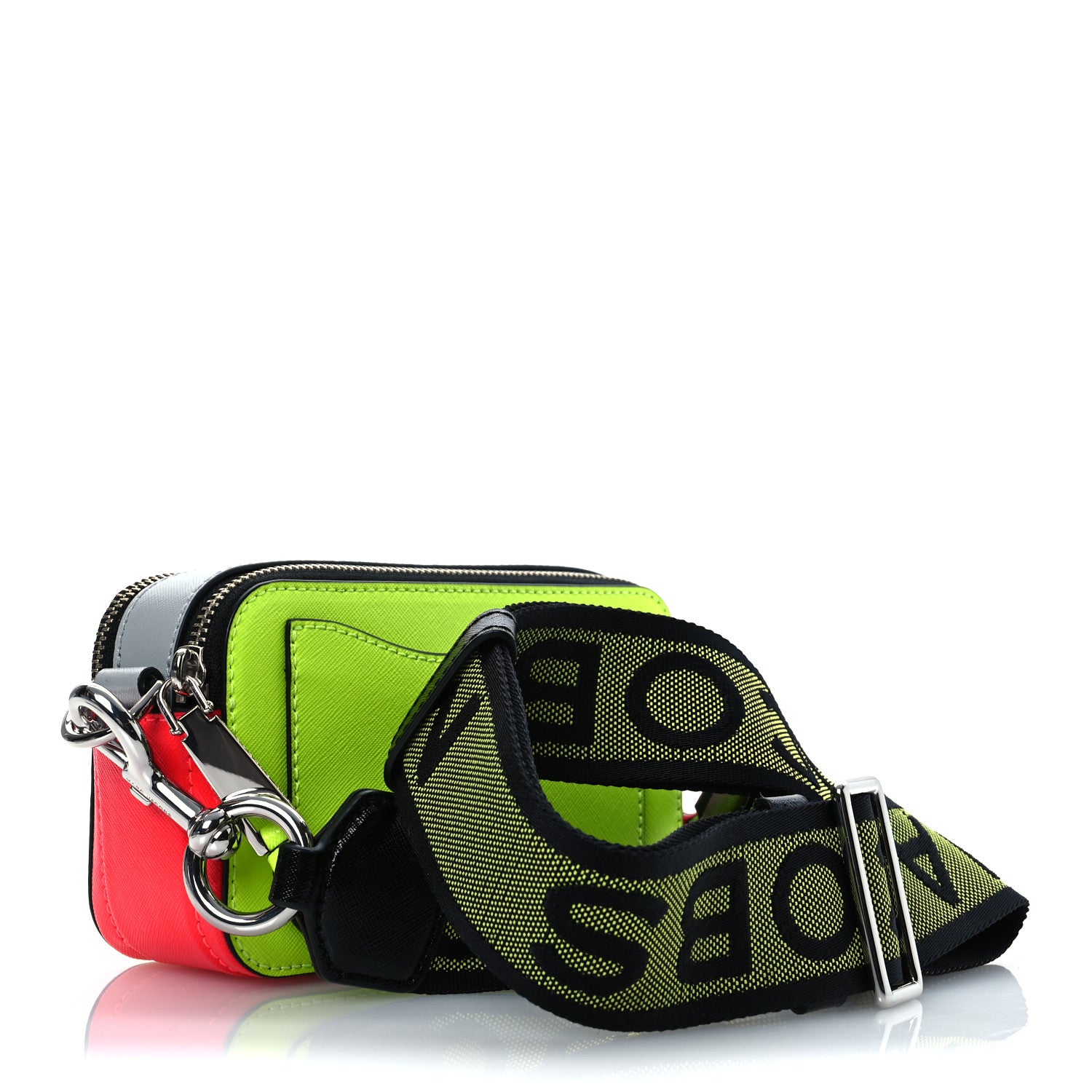 Marc Jacobs Saffiano Small Snapshot Camera Bag Bright Yellow 3 of 12