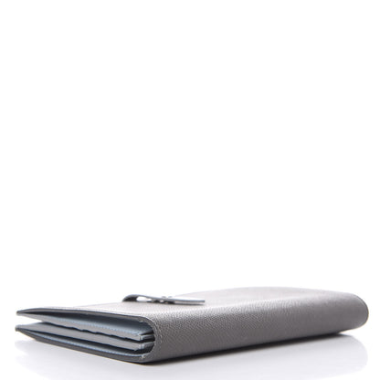 Celine Grained Calfskin Large Multifunction Strap Wallet Pebble Mineral 4 of 14