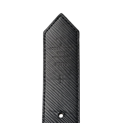 Louis Vuitton Monogram 20mm LV Circle Reversible Belt 90 36 Black 3 of 5
