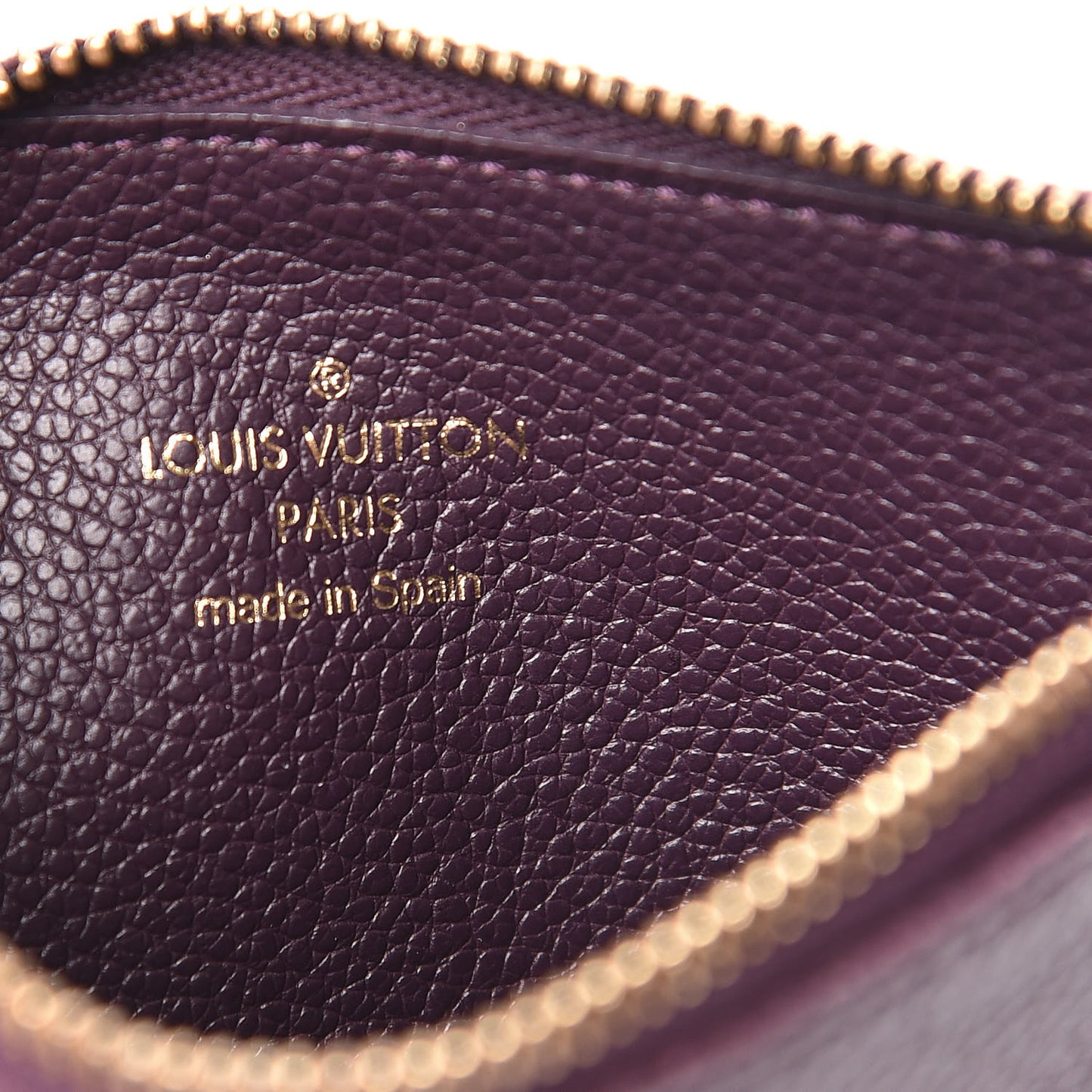 Empreinte Josephine Wallet Zippered Insert Aube